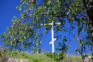 Крест на Верхососенском святом источнике