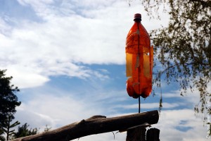 Вертушка из пластиковой бутылки