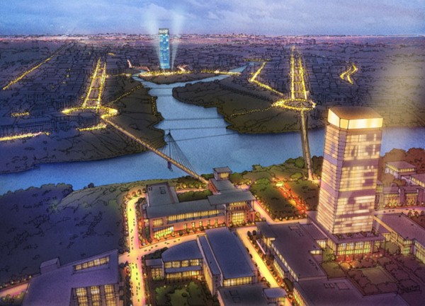 План строительства Нью-Москвы до 2020 года.
