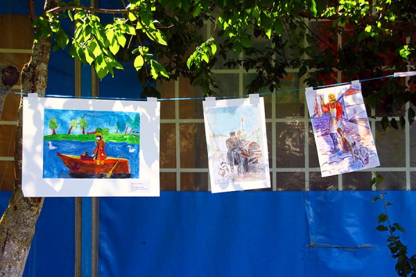 Детские рисунки с Мумуфества в Орле. 2015 год.
